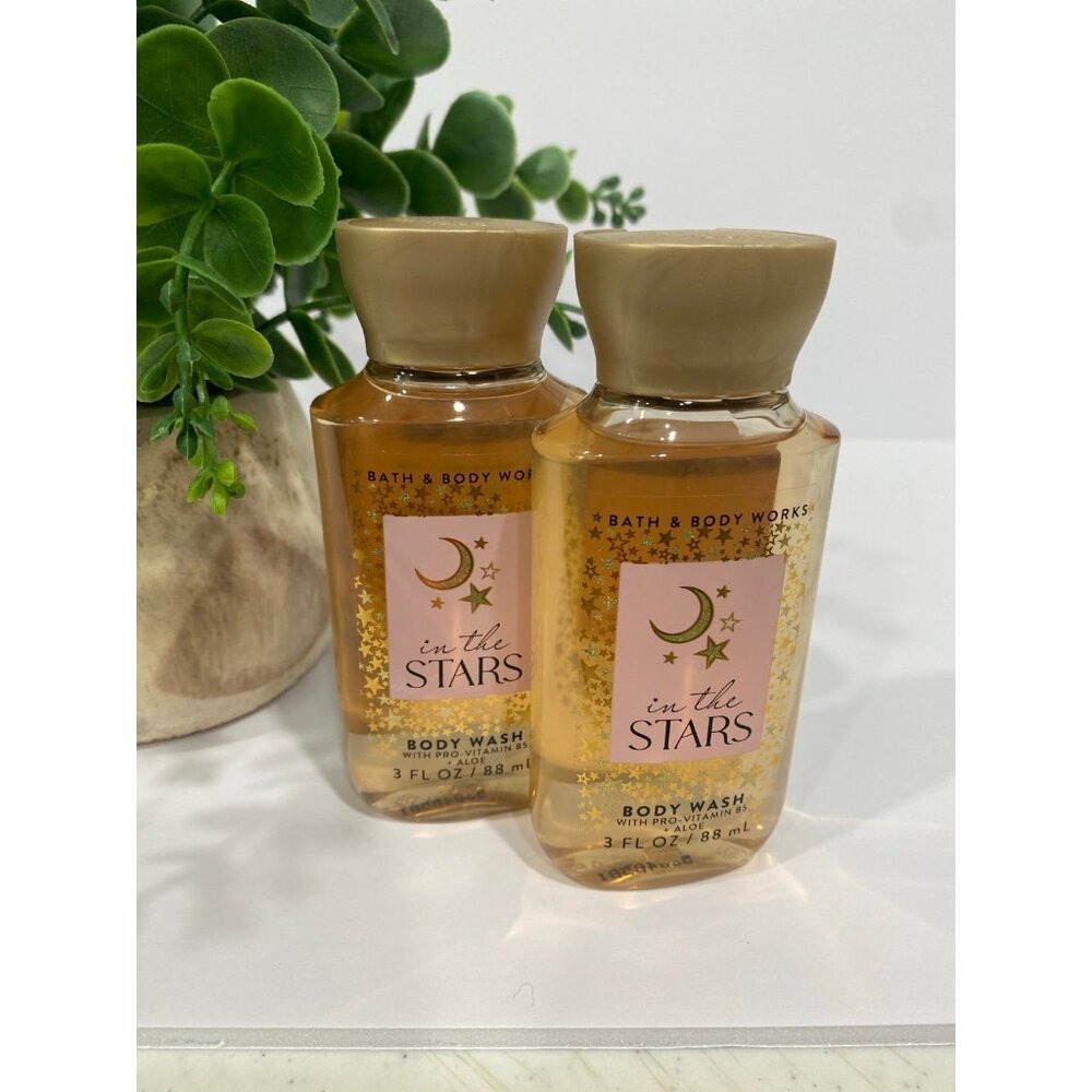 Bath & Body Works “In the Stars” New 2-Pc Travel Mini Size Body Wash